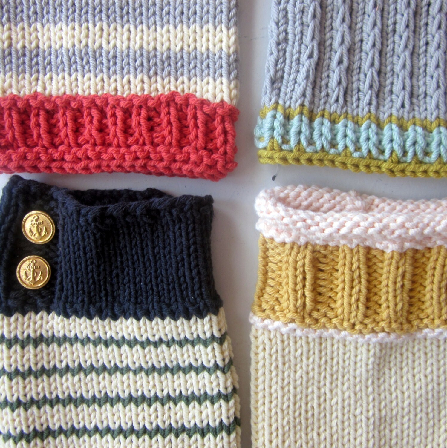 KNITTING PATTERN boot cuffs PDF instant download Sweet Etsy