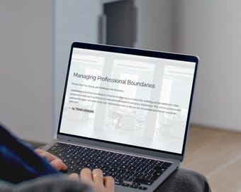 Gestire i confini professionali