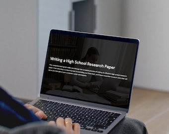 Writing a High School Research Paper
