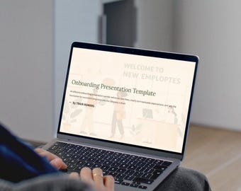 Plantilla de presentación de incorporación