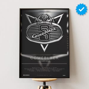 Poster Skorpione | Poster | Album Poster Drucke | Wanddekor Poster | Album-Cover | Rock Musik Poster