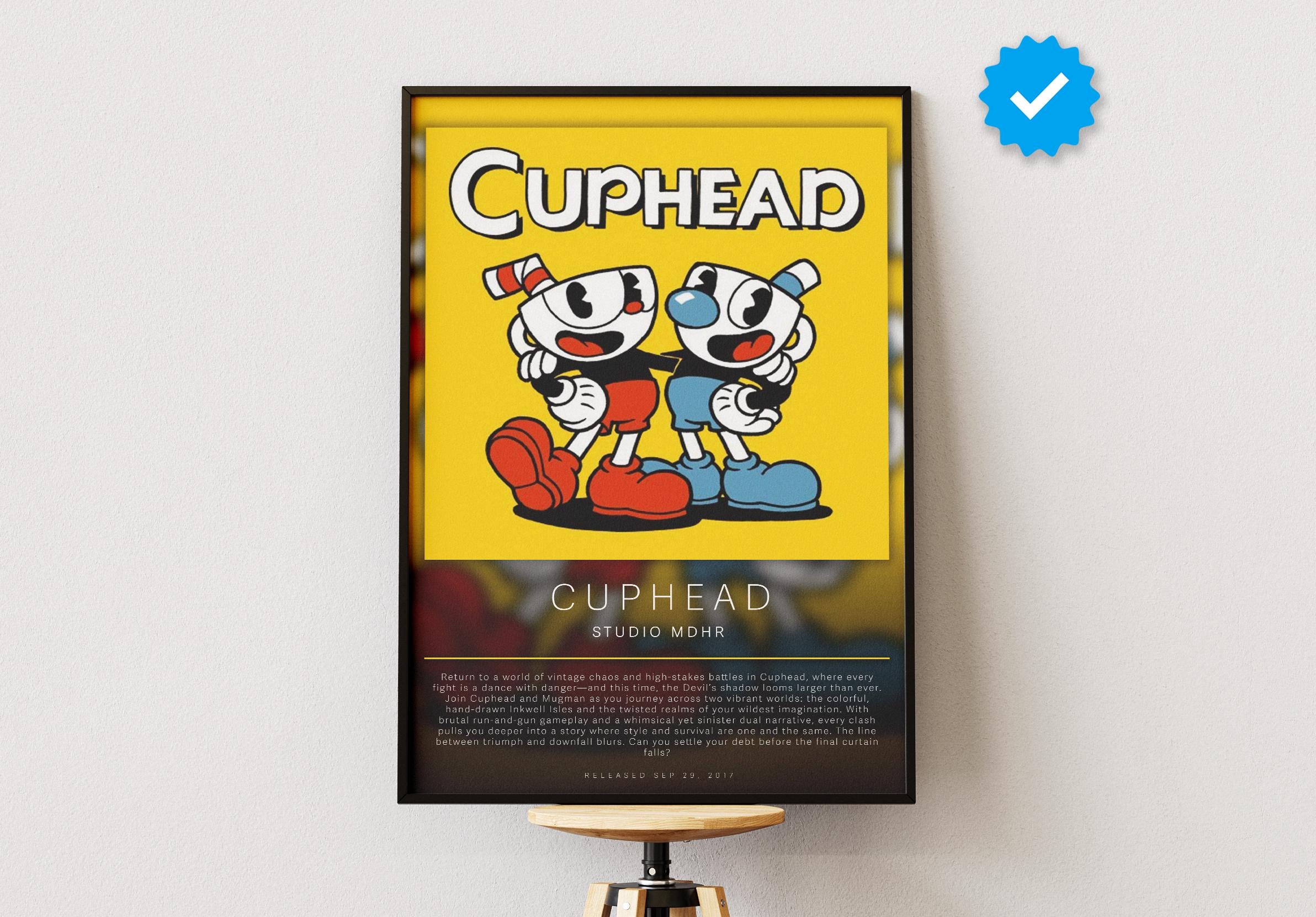 Cuphead poster - Etsy 日本