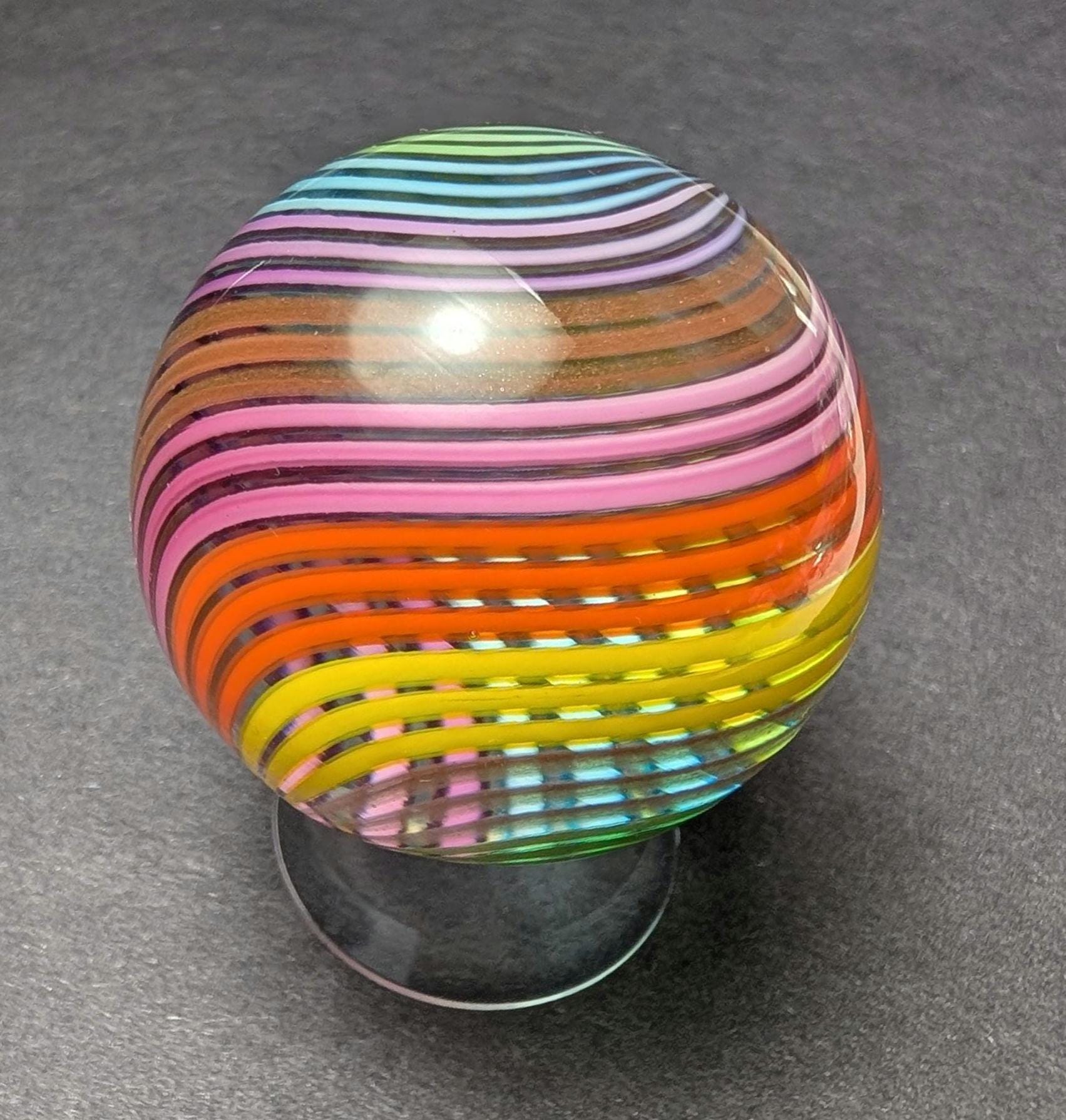 Signed Glass Marble - Etsy