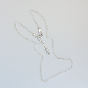 Cable Link Chain ~ 16 inches with an extender to 18 inches, .925 STERLING SILVER, spring ring clasp, adjustable necklace