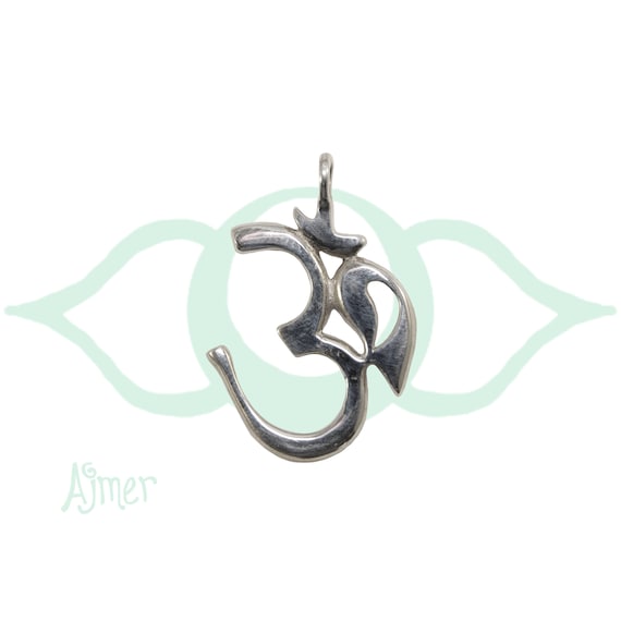 Amazing Om Pendant the Perfect Om Necklace in 925 Sterling Silver