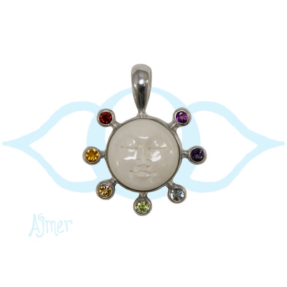 Round Face Bone Face Pendants Round Face Bone Face Pendants