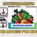 Nutrition Month Headdress: Printable Fruit & Veggie Crown (PDF Download ...