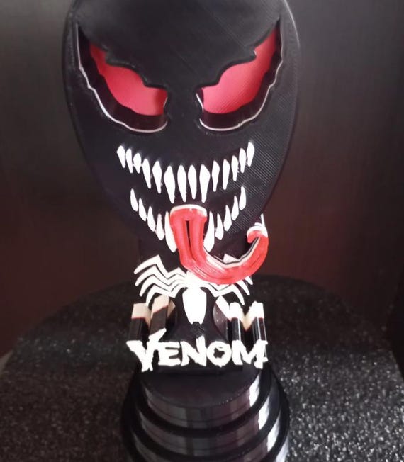ヴェノム風ヘッドホンスタンド - Etsy 日本