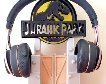 Jurassic Park Inspired Headphones Stand/Ornament