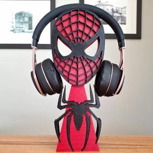 Spiderman Inspired Headphones Stand