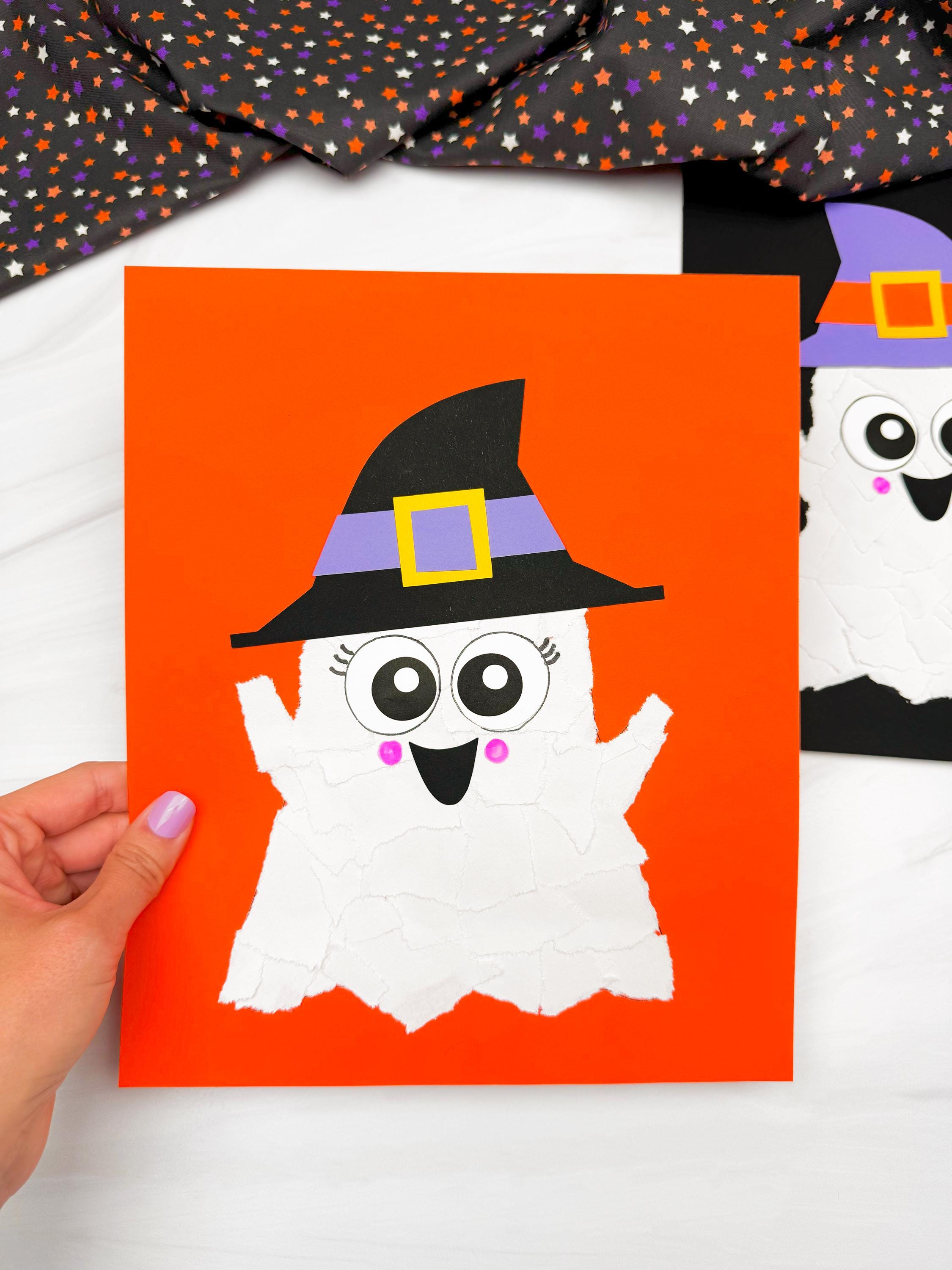 Make Your Own Ghost Craft Template | Printable Halloween Craft for Kids ...