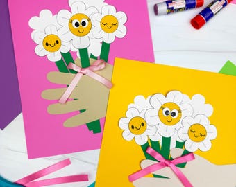 Mother’s Day Flower Craft | Keepsake for Mom | Mothers Day Bulletin Idea