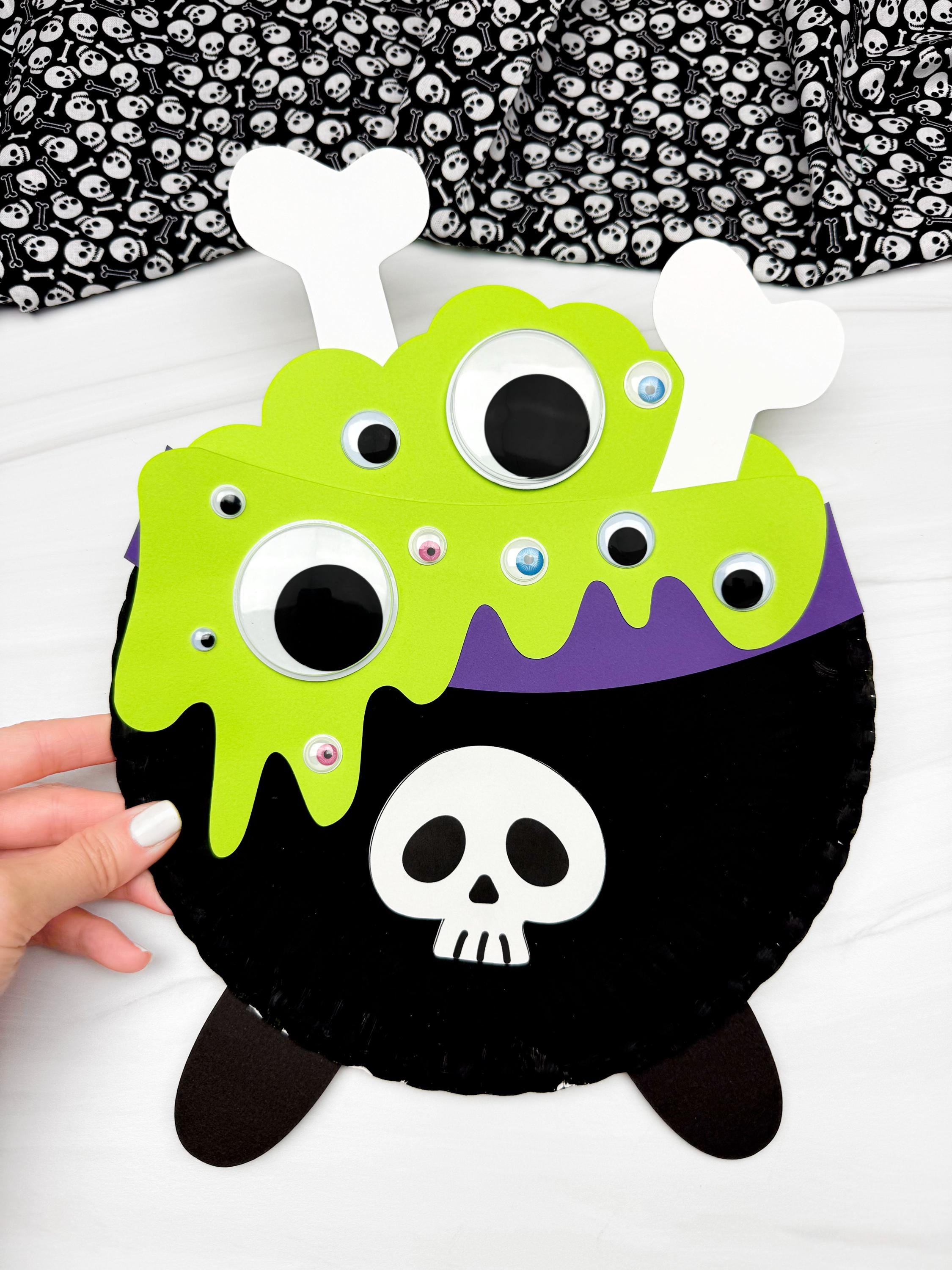 Witch Brew Paper Plate Potion Craft Template October Activity for…