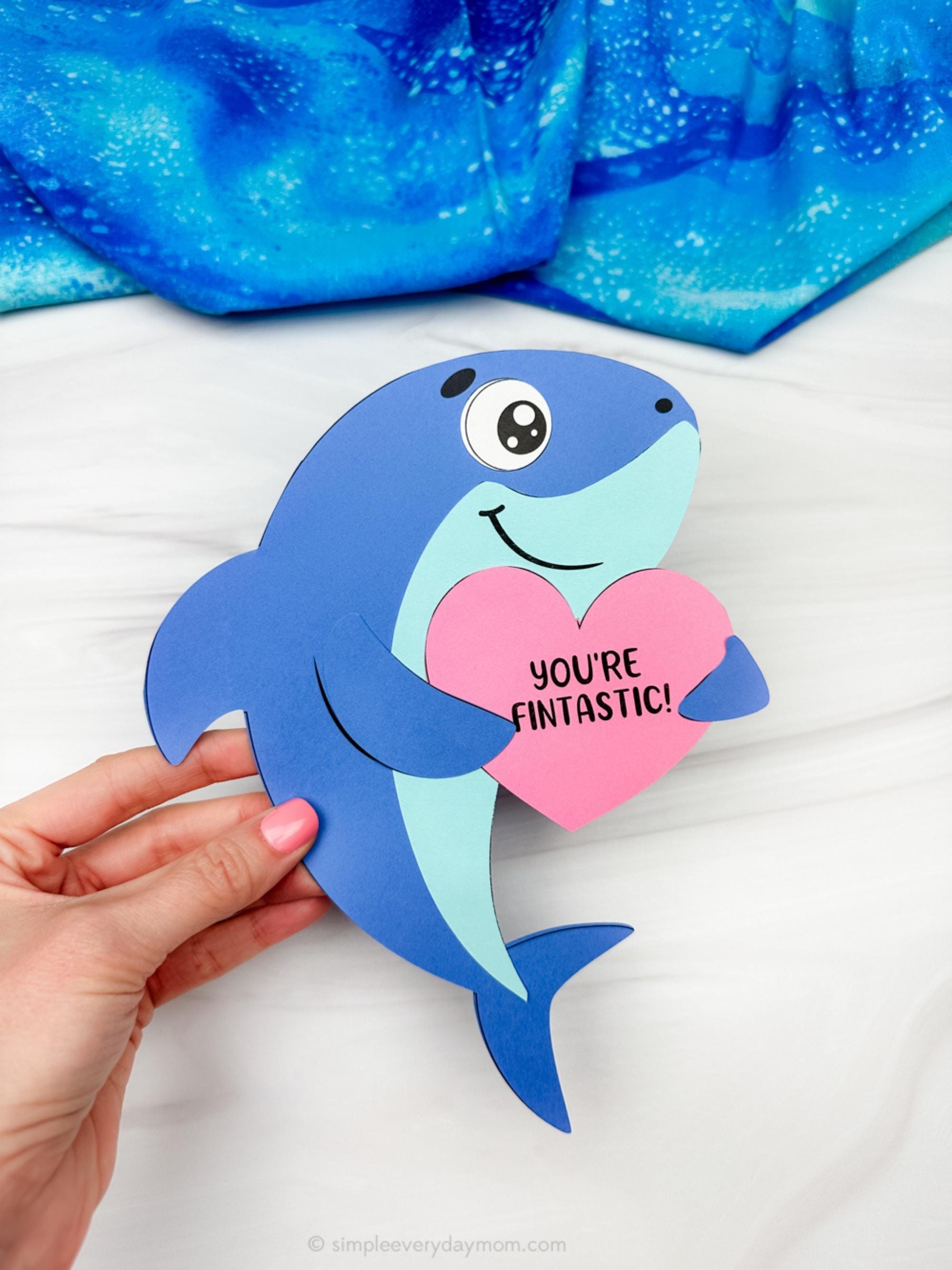43 Must-Make February Crafts for Kids for Beating Boredom 23 Shark Valentine Craft Template Valentine Shark Idea February Group…
