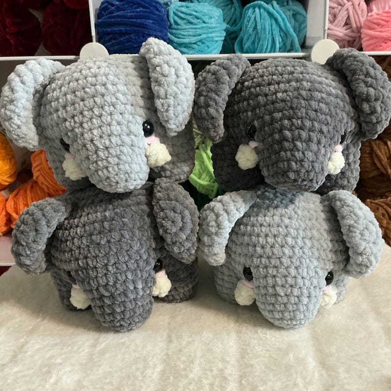 Knit Stuff Handmade Elephant Knit - Etsy