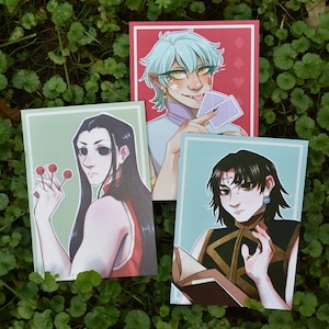 Hunter x Hunter Hisoka Chrollo Illumi Anime Art Print | HxH