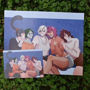 Chainsaw Man Quanxi and Fiends Anime Art Print | CSM