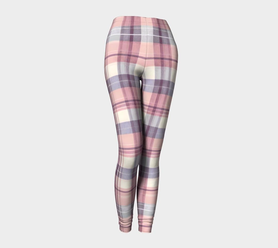 Pink & Purple Scallop Legging