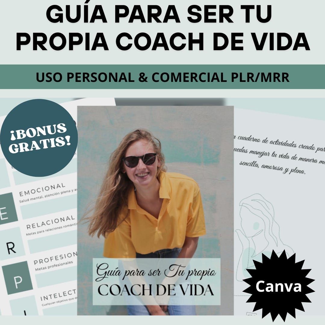 Guide to Being Your Own Coach in Spanish, Personal Development, Self ...