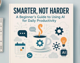 KI-Produktivitäts-Toolkit für Anfänger: Canva- und Notion-Vorlagen, ChatGPT-Eingabeaufforderungen, digitaler Planer
