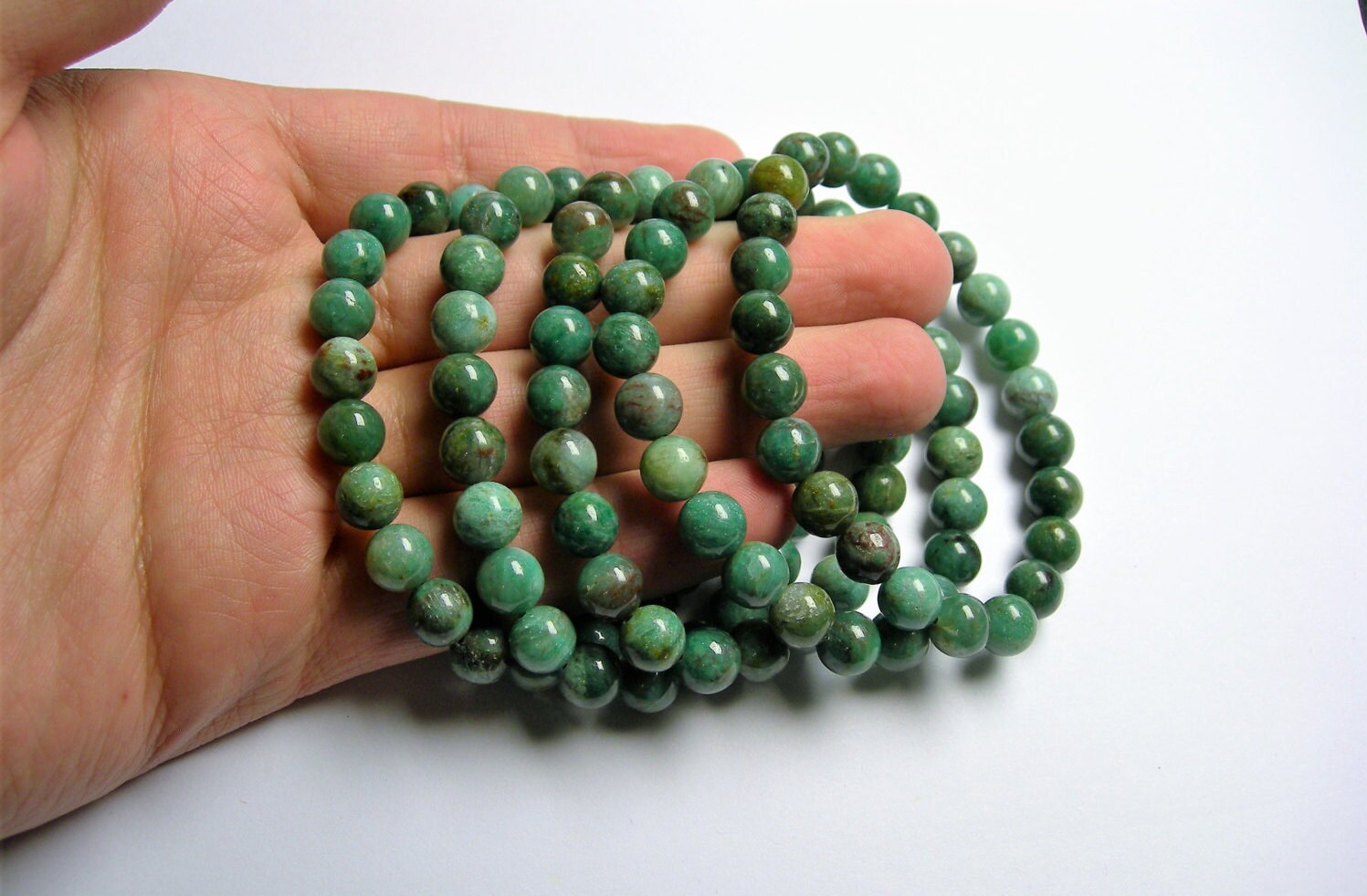 Australian Bloodstone 1 Set 8mm 23 Beads A Quality Hsg30 Australian Bloodstone 1 Set 8mm 23 Beads A Quality Hsg30