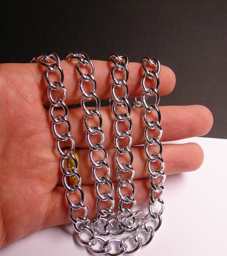 Silver Chain Lead Free Nickel Free Won't Tarnish 1 Etsy