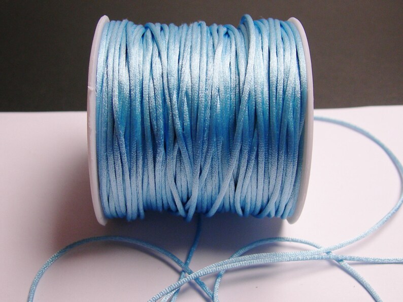 Satin Rattail Cord Knotting/beading Cord 1.5mm 65 Meter Etsy