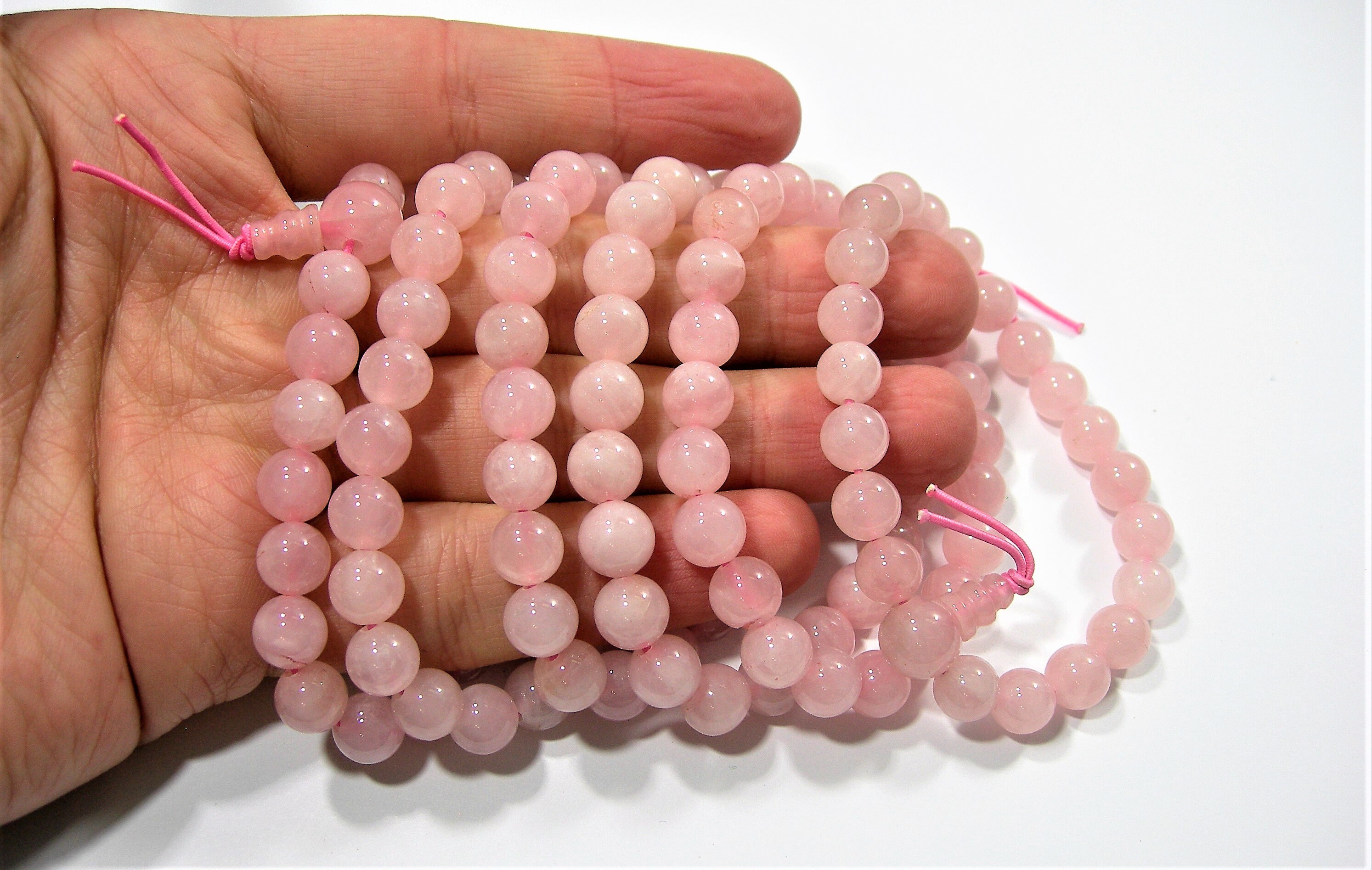 rose quartz beads wholesale online
