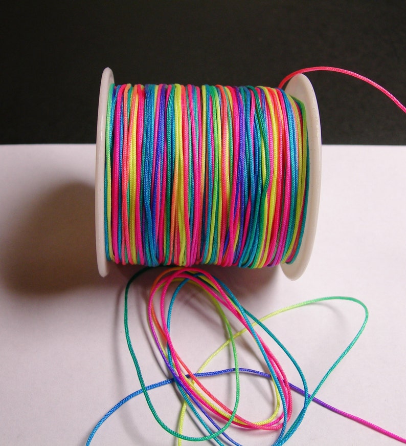 Nylon Cord knotting/beading cord 1mm 70 meter 230 foot Etsy