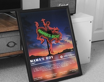 Lany Poster Print | LANY Album Poster | Music Poster | Album Cover