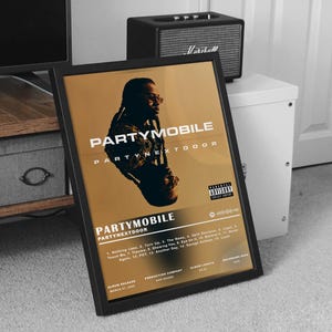 Partynextdoor Poster | 18x24 Poster | Digital Poster
