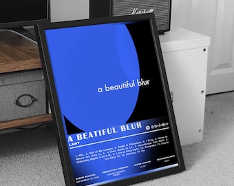 Lany Poster Print | LANY Album Poster | Music Poster | Album Cover
