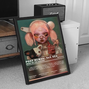 Bring Me the Horizon Poster Print, Bring Me the Horizon NeX GEn Album Poster, Music Poster, Album Poster, Wall Decor,Music Gift,Room Decor