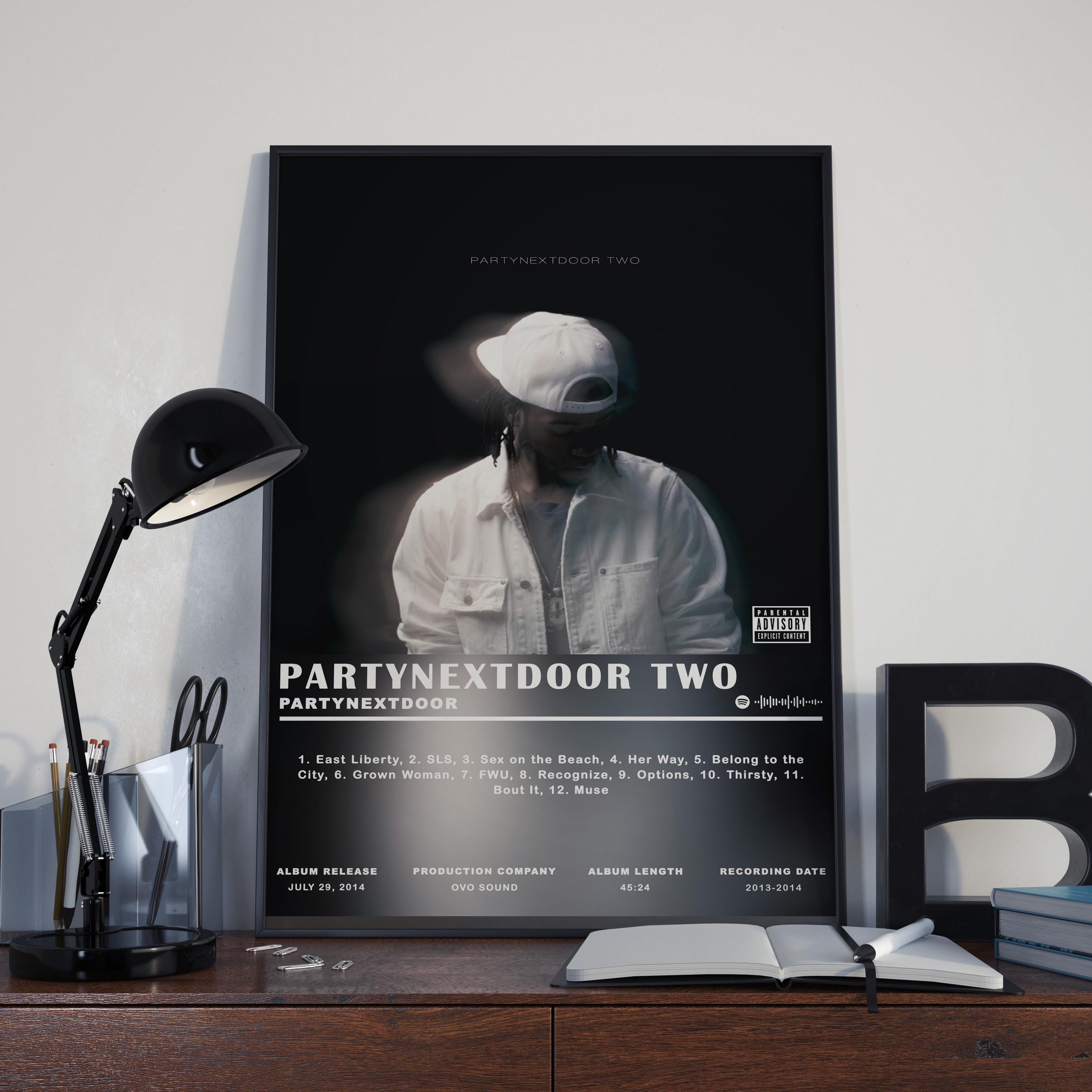 Partynextdoor Poster Print, Partynextdoor Partynextdoor Two Album Poster,  Music Poster, Album Poster, Wall Decor,music Gift - Etsy, image size:3000x3000