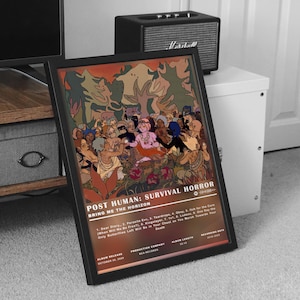 Bring Me the Horizon Poster Print, Bring Me the Horizon Post Human: Survival Horror Album Poster,Music Poster, Album Cover Poster,Wall Decor