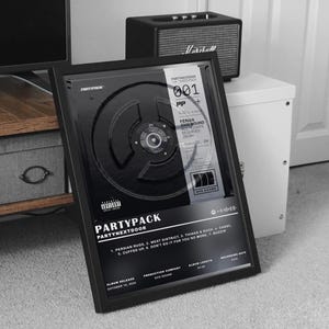 PartyNextDoor Poster Print, PartyNextDoor PARTYPACK Album Poster, Musik Poster, Album Poster, Wanddekoration, Musik Geschenk