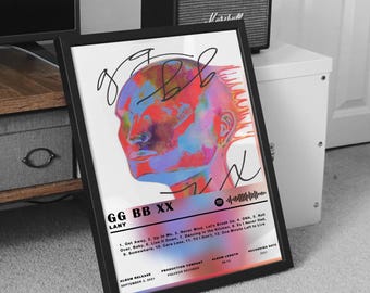 Lany Poster Print | LANY Album Poster | Music Poster | Album Cover
