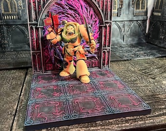 Warp Door Joytoy Display Diorama set 1/18 Scale