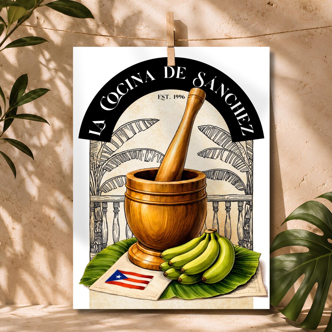 Pilon Kitchen Art – Puerto Rican Digital Art | Printable Wall Decor ...