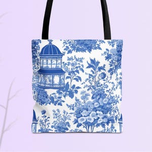 Borsa Toile de Jouy. Accessori in toile francese, borse da giardino fantasy con fata, regali di nozze romantici, stile rococò, festa nuziale, damigella d'onore
