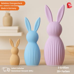 Decoración de conejito de Pascua, regalo para la decoración de la mesa de Pascua, conejito, decoración de Pascua, sala de estar, impresión 3D, conejito, decoración de primavera, regalo de Pascua