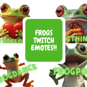 10 Green Frog Twitch Emotes /frog twitch emotes, emotes, twitch emotes, frog emotes, twitch, frog twitch, twitch frog, frog