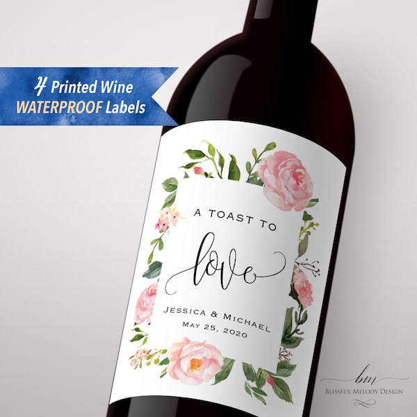 Custom Wine Labels Etsy