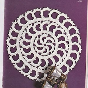 Vintage Monkey Lace Doily Pattern PDF
