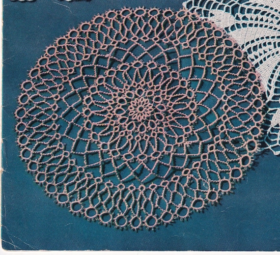 Round 9 Inch Tatted Doily Tatting Pattern Instructions