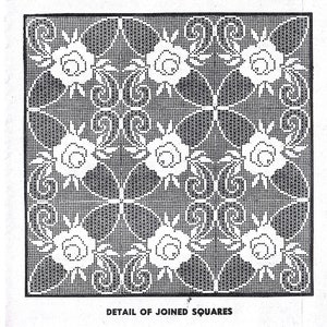May include: Black and white image showing a pattern of joined squares. The pattern is made up of small squares that are joined together to create a larger square. The pattern is repeated throughout the image.