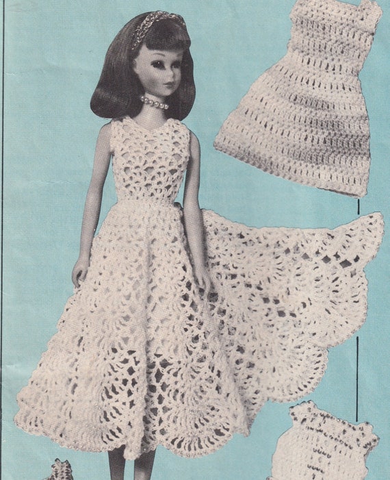 crochet barbie dress pattern Patterns (Barbie Clothes Crochet Patterns): 9798445705284: Eimre, Raine: Books Barbie Dress Crochet Pattern Vintage