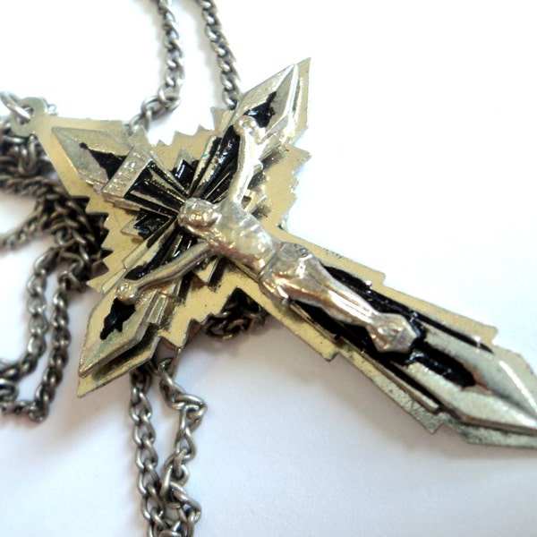 Catholic Crucifix Pendant on Chain