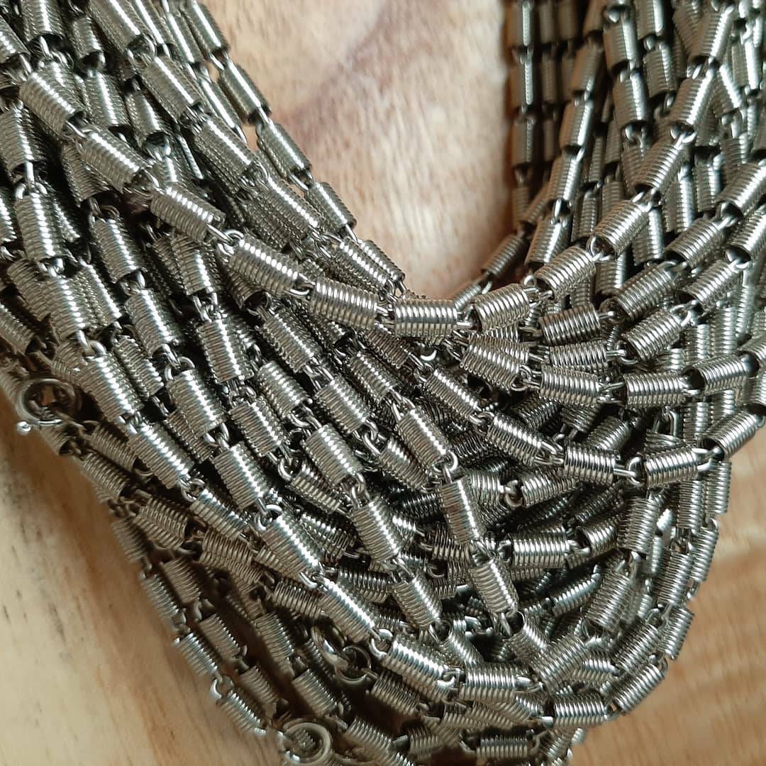 Projects Using Old Chain 3x Vintage Necklace Chains... Repurpose Lot... New Old - Etsy