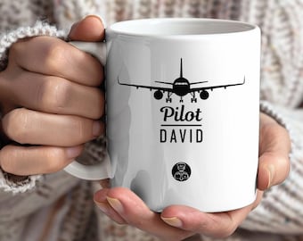 Pilot Mug, Unique Gift, Coffee Mug, Personalized Aviation Cup, Perfect  Gift, Coffee Cup, Professional Pilot Gift
